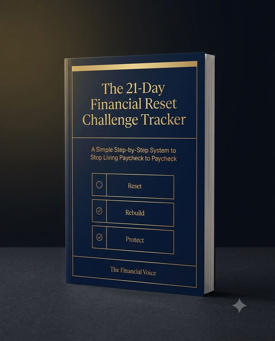 Bonus 2: The 21-Day Financial Reset Challenge Tracker